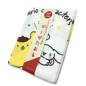 BNIB Japan Sanrio Cinnamoroll & Pompompurin Face Towel